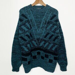Vintage 80s 90s Chunky Knit Sweater